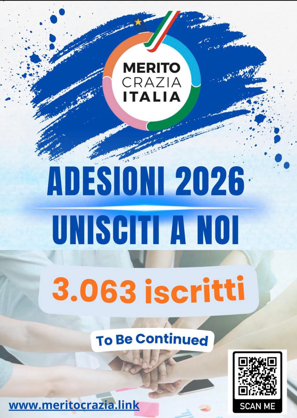 Diretta social di Meritocrazia Italia sulla campagna nazionale adesioni: «Meritocrazia Italia antidoto al declino valoriate e a un presente di guerre»