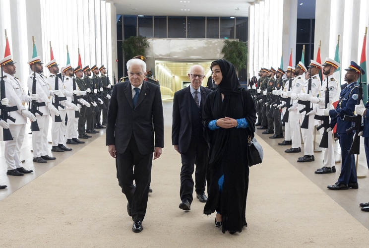 Visita di Stato del Presidente della Repubblica Mattarella negli Emirati Arabi