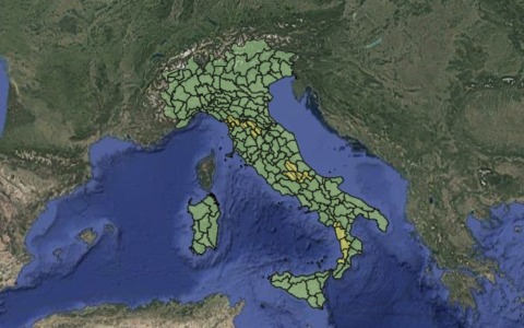 Previsioni Meteo Neve: allerta in quattro regioni, dove cadranno i fiocchi