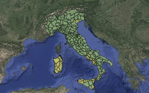 Maltempo: Cdm sui danni di Harry, ancora allerta in cinque regioni (Liguria, Veneto, Sicilia, Calabria e Sardegna)
