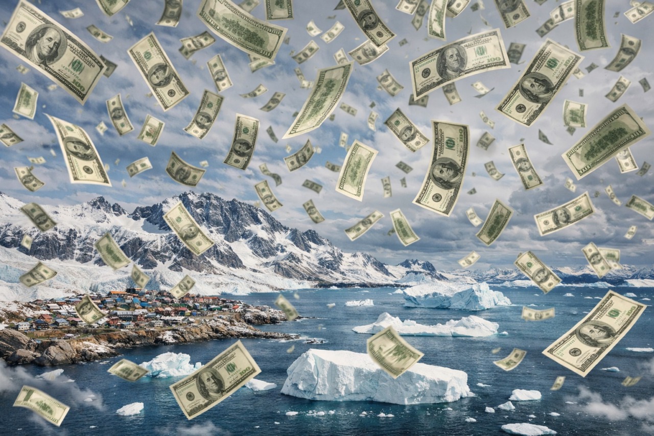 Se foste abitanti della Groenlandia accettereste dai 10 ai 100mila euro a testa per diventare americani?