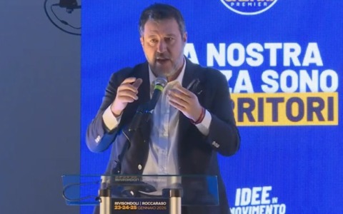 Salvini in Abruzzo (senza Vannacci): “La Lega è più truppa che generali, chi se ne è andato è sparito”