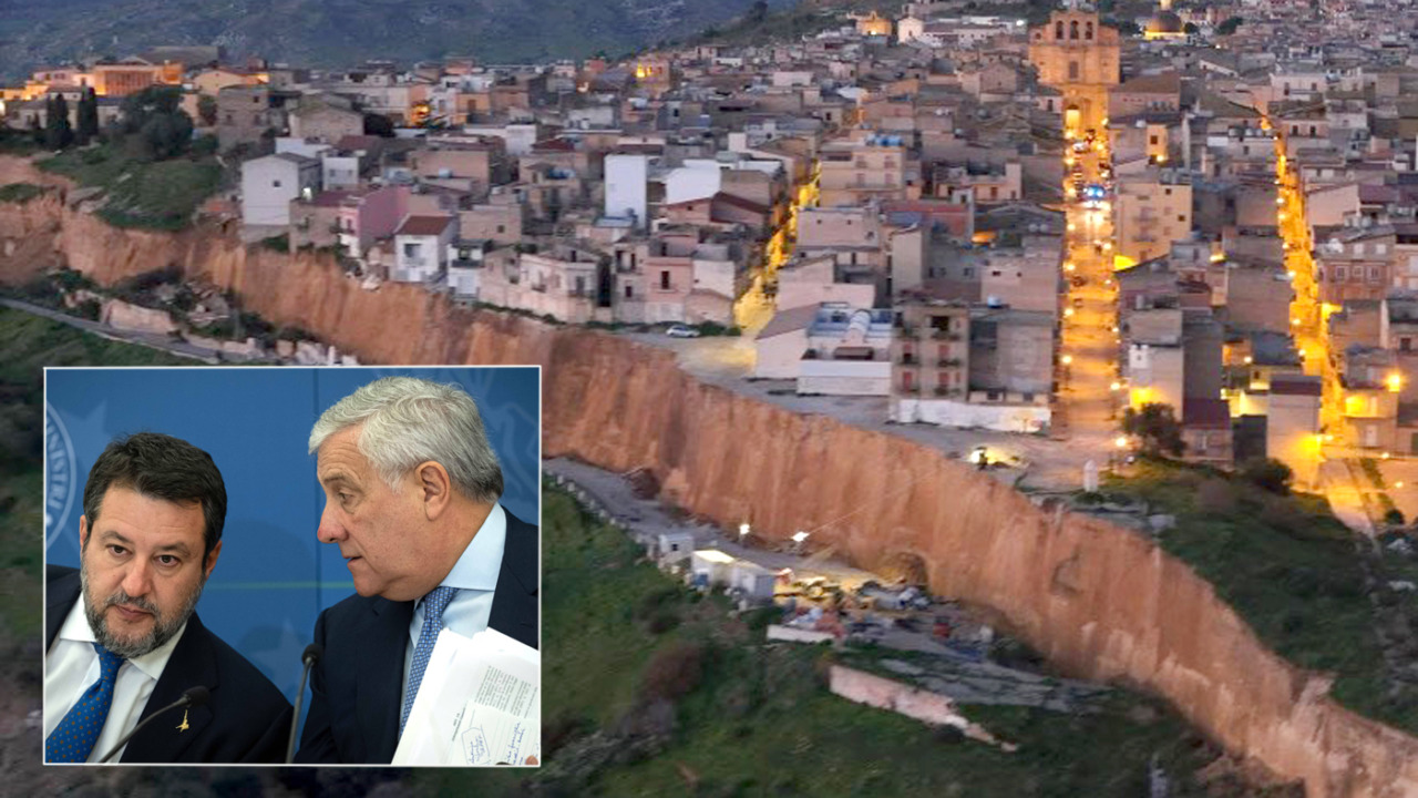 Salvini e Tajani: “Troveremo i fondi per Niscemi, il Ponte sullo stretto non si tocca”