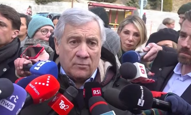 Strage di Crans-Montana, Tajani: “Nessun italiano tra le sei vittime identificate”