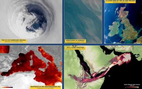 Il 2025 è il terzo anno più caldo della storia secondo il sistema satellitare Copernicus