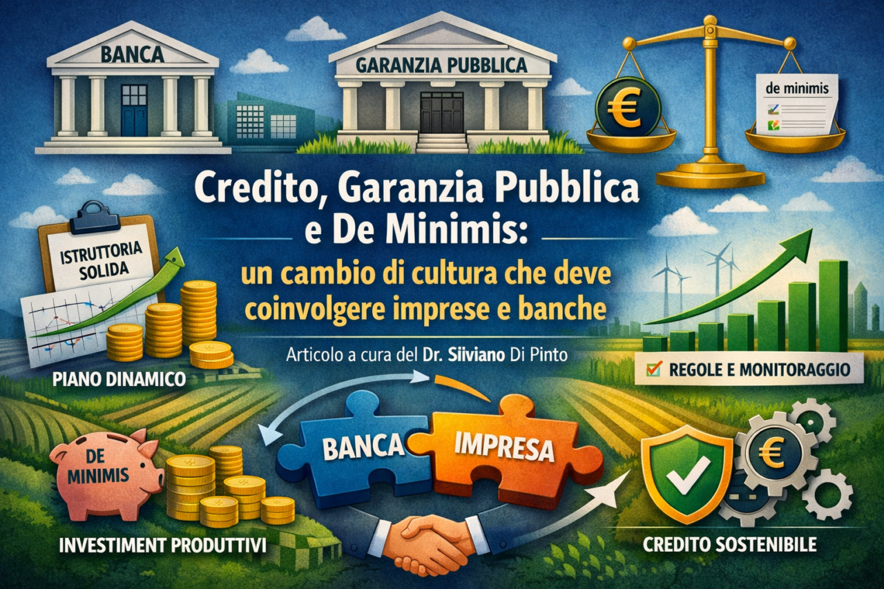 Credito, Fondo di Garanzia PMI e De Minimis: un cambio di cultura che deve coinvolgere imprese e banche