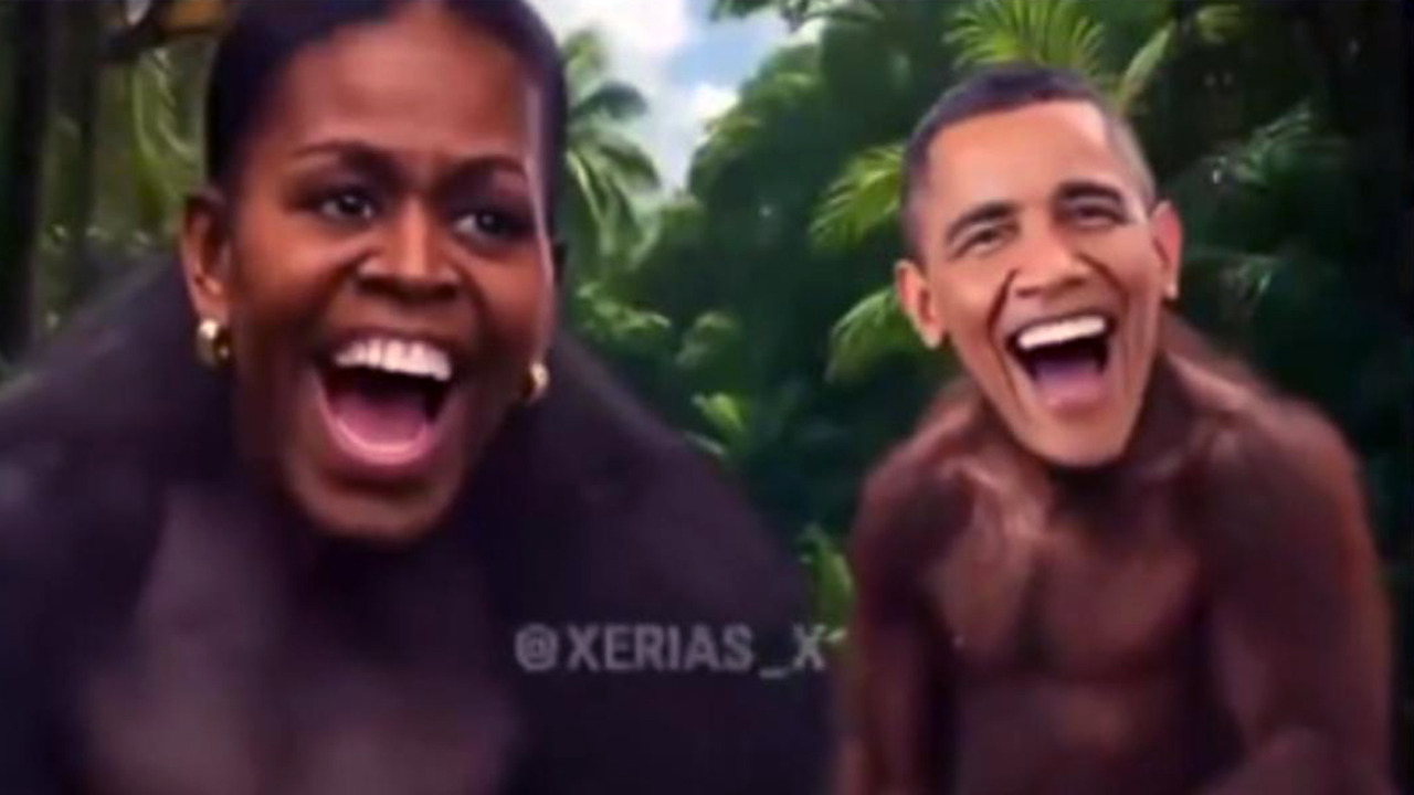 Trump condivide video razzista: Obama e Michelle “scimmie” con l’intelligenza artificiale