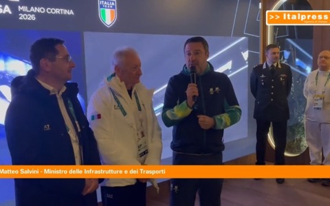 Olimpiadi Milano-Cortina, Salvini: “Italia sotto gli occhi del mondo”. Buonfiglio: “Esempio di gioco di squadra”