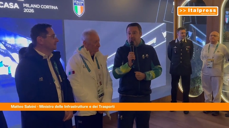 Olimpiadi Milano-Cortina, Salvini: “Italia sotto gli occhi del mondo”. Buonfiglio: “Esempio di gioco di squadra”