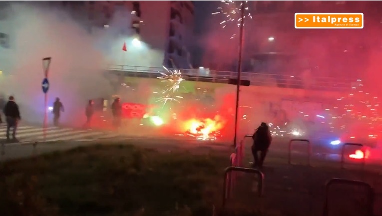 Scontri a Milano, Meloni: “Chi manifesta contro i Giochi è nemico dell’Italia”