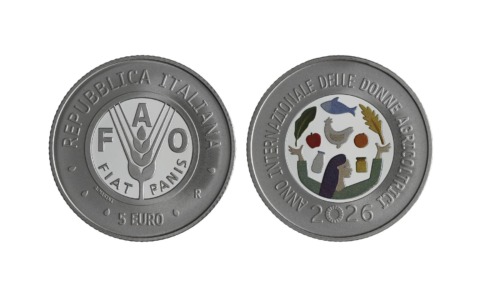 Presentata alla FAO la moneta per celebrare l’Anno Internazionale delle Donne agricoltrici 2026