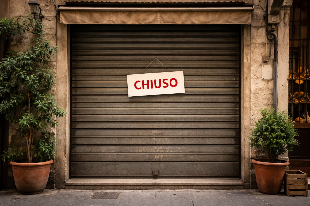 Confcommercio: “156 mila negozi spariti in Italia in tre anni”. Ma crescono turismo e ristorazione