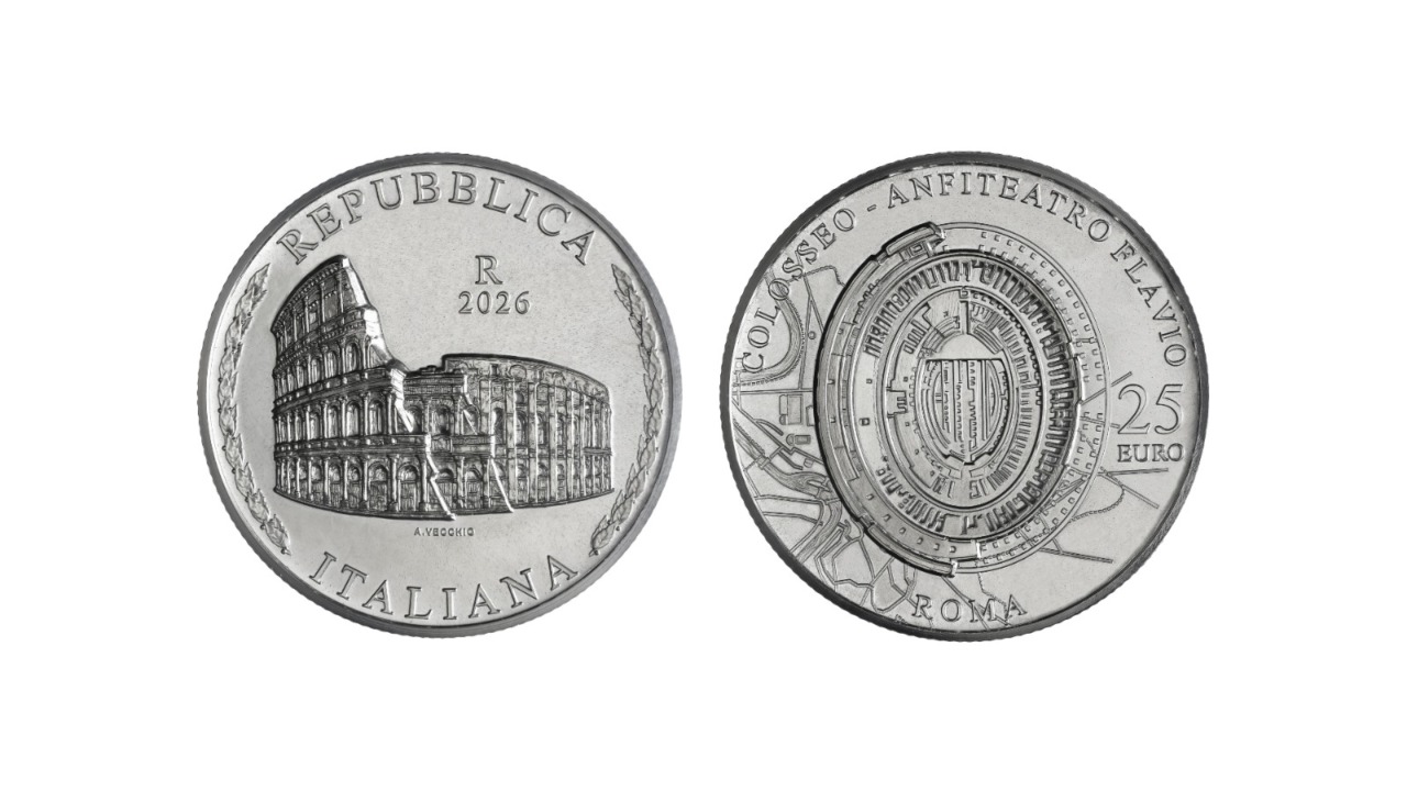 Colosseo da record: la nuova moneta da 1 kg d’argento