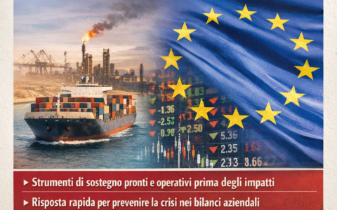 Crisi in Medio Oriente: l’Europa deve attivare subito un nuovo Quadro Temporaneo