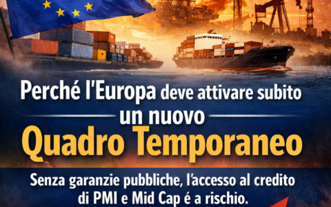 Crisi Medio Oriente: Perché l’Europa deve attivare subito un nuovo Quadro Temporaneo