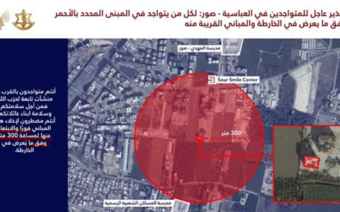 Israele annuncia raid imminenti su Tiro e Sidone e ordina l’evacuazione del Libano meridionale