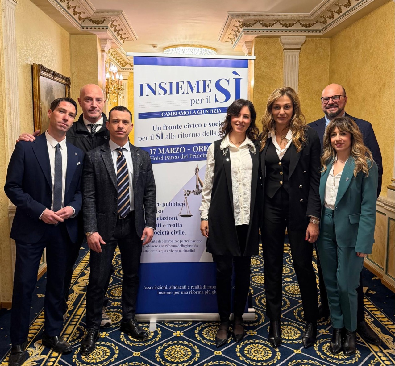 Al Parco dei Principi di Roma convegno per il SÌ. Ha aderito anche Meritocrazia Italia