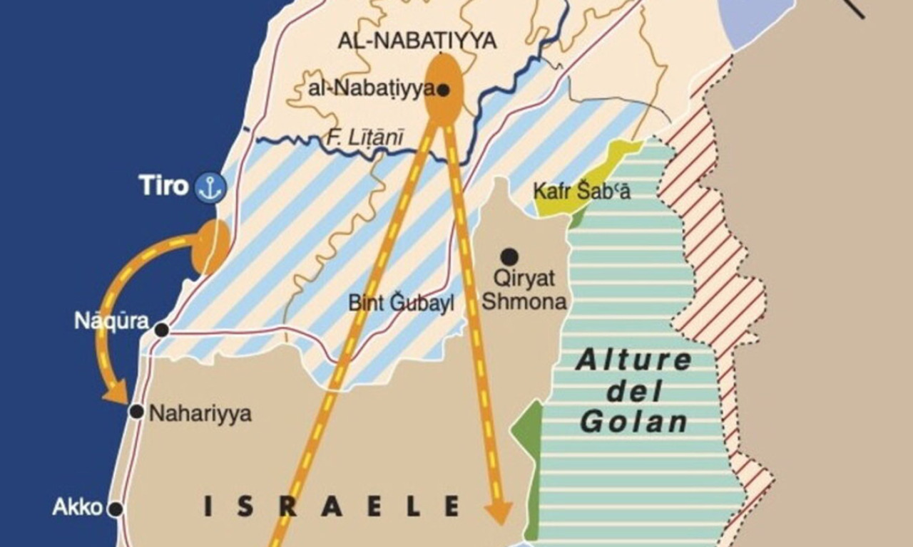 Israele ha annunciato di voler prendere il controllo del Sud del Libano fino al fiume Litani