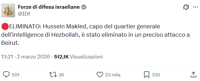 "Possibile invasione di terra": Israele e Hezbollah sull’orlo di una guerra totale in Libano