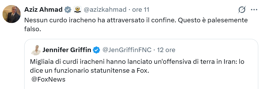 Guerra in Iran: gli Usa "arruolano" anche i curdi per un'azione di terra