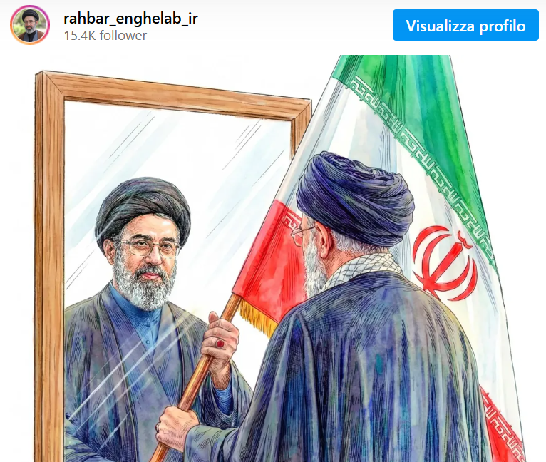 La nuova guida Suprema iraniana, si mostra solo in foto e fa leggere discorso a speaker donna