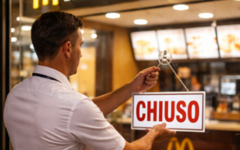 Manager chiude il McDonald’s sovraffollato (senza personale) due ore prima: licenziato. Il giudice lo reintegra