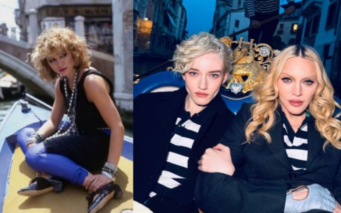 “Like a Virgin” 42 anni dopo: Madonna in gondola a Venezia