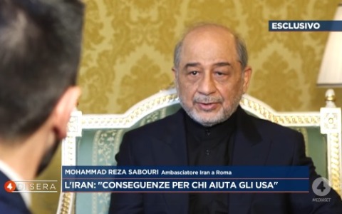 L’ambasciatore iraniano: “Non abbiamo iniziato noi la guerra. Italia Paese amico, ma se interviene ci saranno conseguenze”