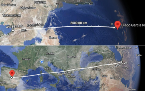 Iran tutt’altro che sconfitto: missili colpiscono la base strategica Diego Garcia fin nell’Oceano Indiano
