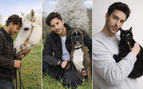 Andrea Candeo testimonial per la tutela degli animali: il modello comasco volto delle nuove campagne social