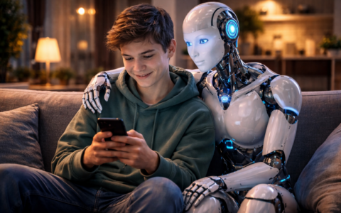 Adolescenti dipendenti dai chatbot IA (come confidenti) secondo uno studio americano