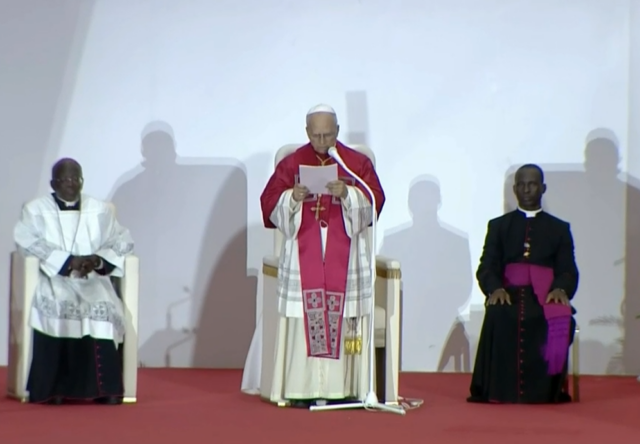 Papa Leone, secondo giorno in Angola e altra puntuale richiesta di pace