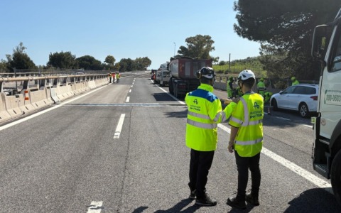 Riapertura A14 tra Vasto e Poggio Imperiale: ripristinato il transito dopo la frana