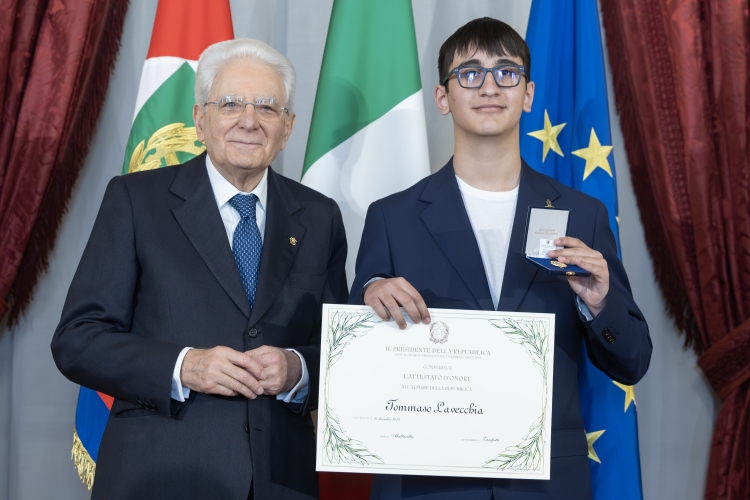 Mattarella premia 29 nuovi giovani Alfieri della Repubblica