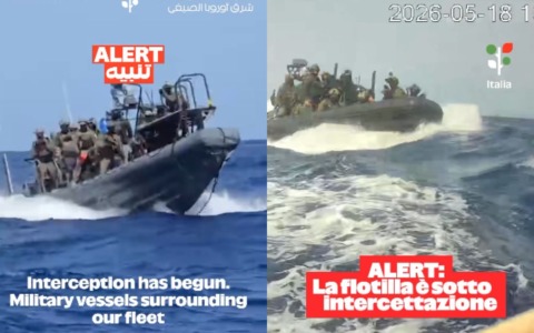 Le barche della Flotilla sono state abbordate di nuovo dalla marina israeliana al largo di Cipro