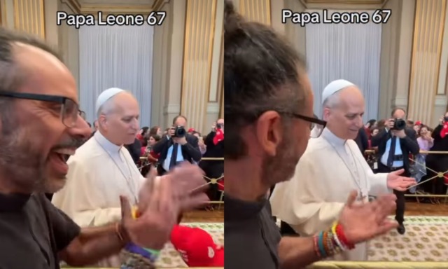 Anche Papa Leone ha fatto “Six-Seven” con le mani: dove è nato il gesto popolare tra i ragazzi (e cosa significa)