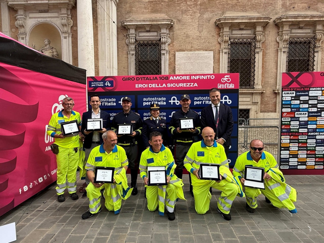Giro d’Italia 2026: Polizia di Stato e Autostrade per l’Italia al fianco della Corsa Rosa per il quindicesimo anno