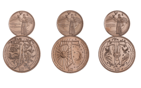 Tre Stati, un unico omaggio a San Francesco: nasce il trittico numismatico dedicato al Cantico delle Creature