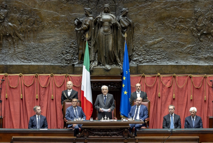 Mattarella a Montecitorio per gli 80 anni della Costituente: “La Repubblica è di tutti”