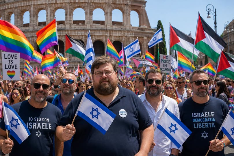 Adinolfi contro l’esclusione degli omosessuali israeliani dal Gay Pride di Roma