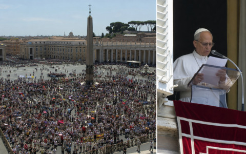 “In piazza San Pietro nonostante questo caldo!”: Papa Leone ringrazia i fedeli
