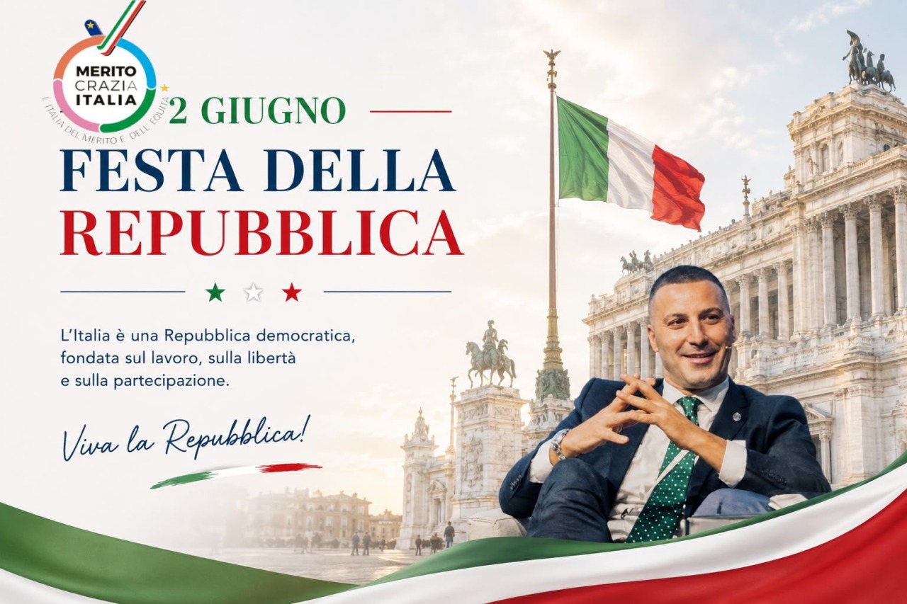 2 Giugno – Festa della Repubblica Italiana: parla Walter Mauriello, Presidente Nazionale Meritocrazia Italia