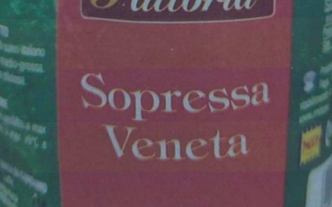 Sopressa Veneta ritirata dai supermercati MD per possibile presenza di salmonella