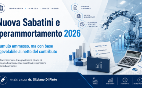 Imprese, Legge Nuova Sabatini e Iperammortamento 2026