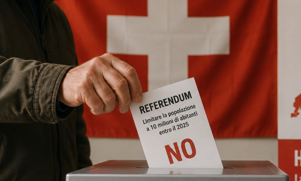 Svizzera, vince il no al referendum per frenare l’immigrazione e limitare la popolazione a 10 milioni