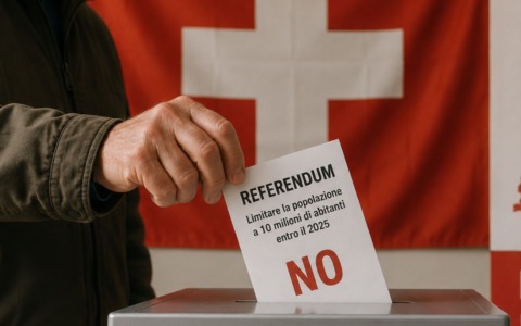 Svizzera, vince il no al referendum per frenare l’immigrazione e limitare la popolazione a 10 milioni