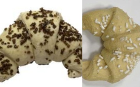 Maxi richiamo per 30 lotti di cornetti surgelati: possibile presenza di frammenti di metallo