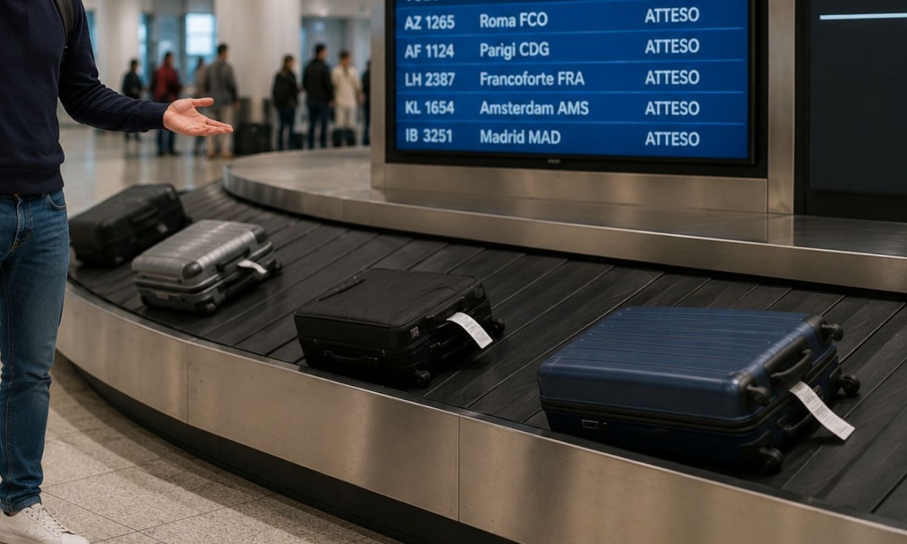 Nel 2025 perse definitivamente 2.500 valigie al giorno negli aeroporti del mondo: Europa maglia nera