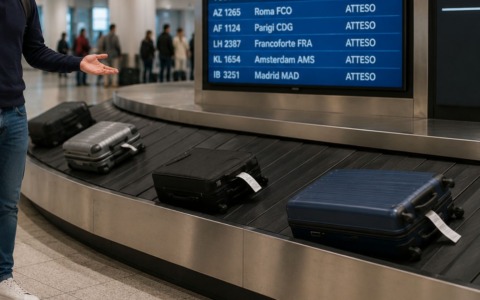 Nel 2025 perse definitivamente 2.500 valigie al giorno negli aeroporti del mondo: Europa maglia nera