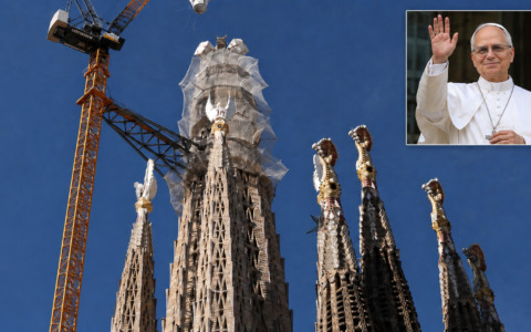 Barcellona, Leone XIV inaugurerà la torre di Cristo della Sagrada Familia